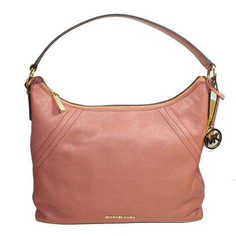 michael kors hobo bag peach|michael kors flat shoulder bags.